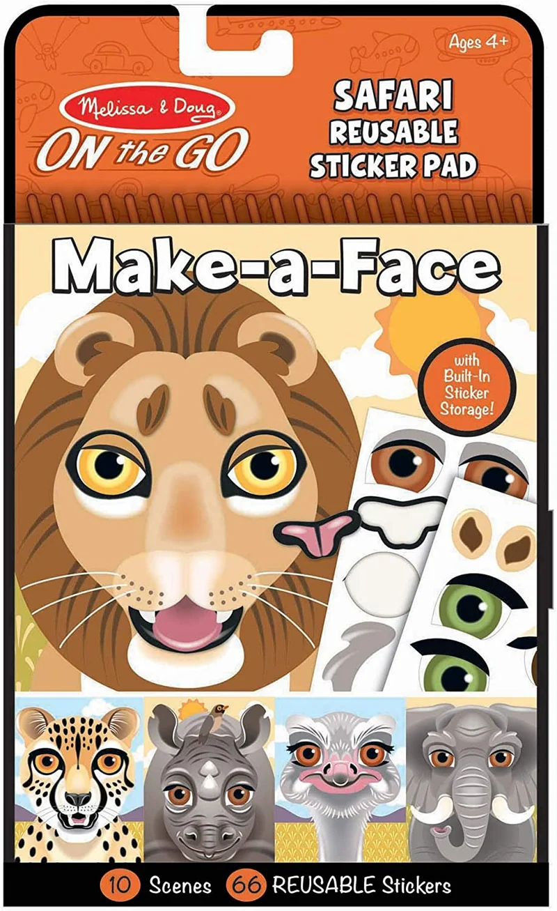 Reusable Sticker Safari