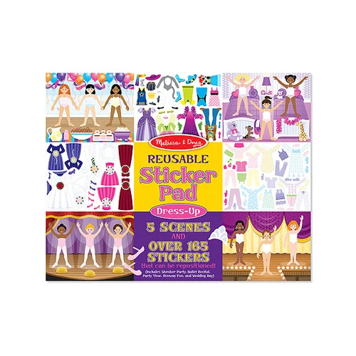 Reusable Sticker Pad - Dress-Up