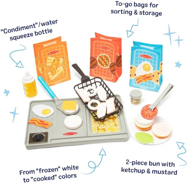 Flip and Fry Grill Play Set
