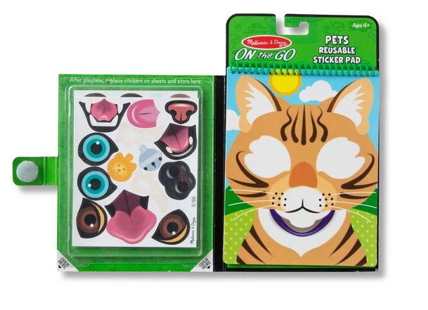 Melissa & Doug Reusable Stickers Pets