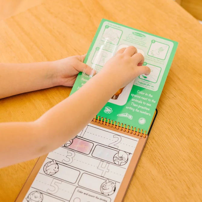 Water Wow! Water-Reveal Activity Pad - Numbers