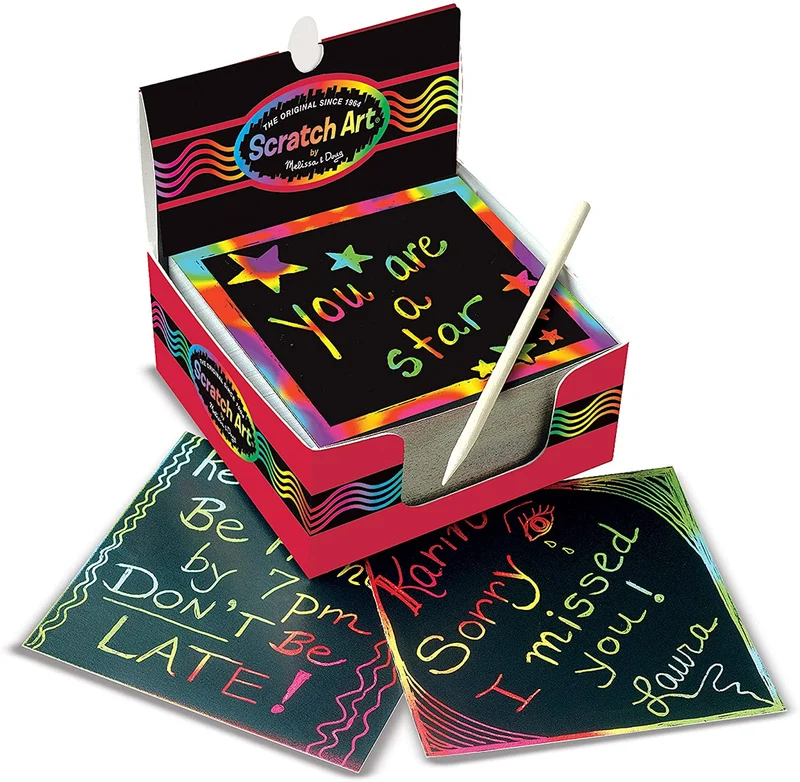 * Rainbow Mini Scratch Ar