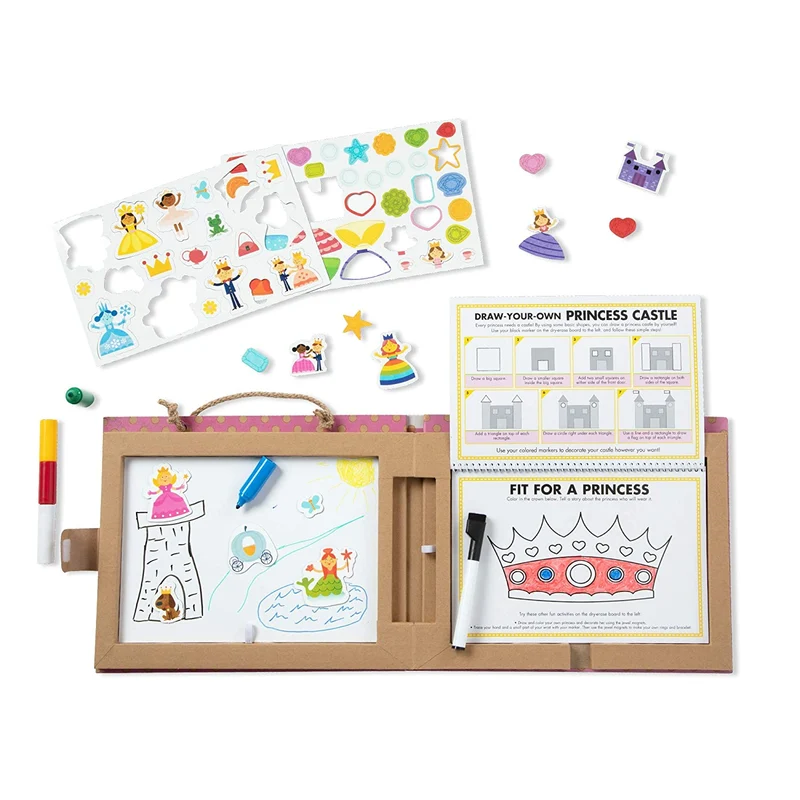 Melissa & Doug Play Draw Princess
