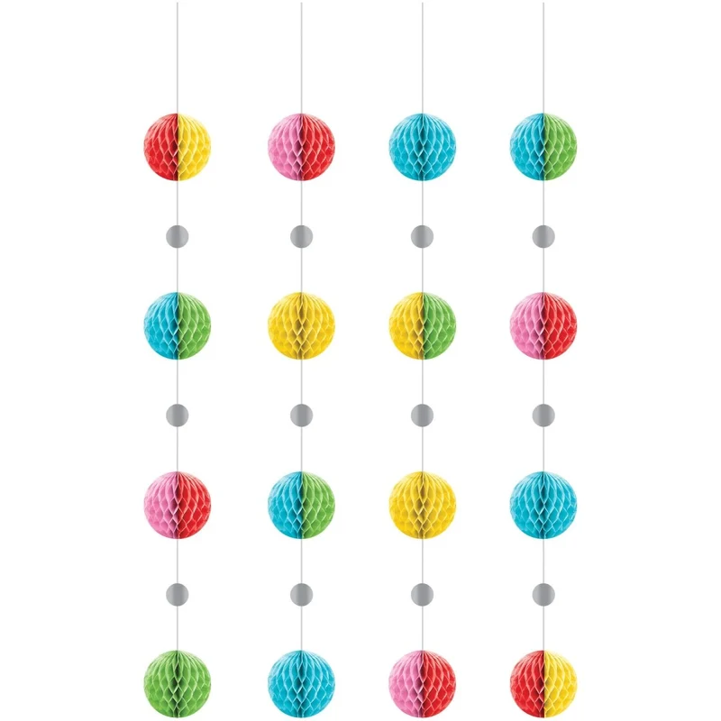 Gummy Bear Bash Hanging Decorations, 4 Count