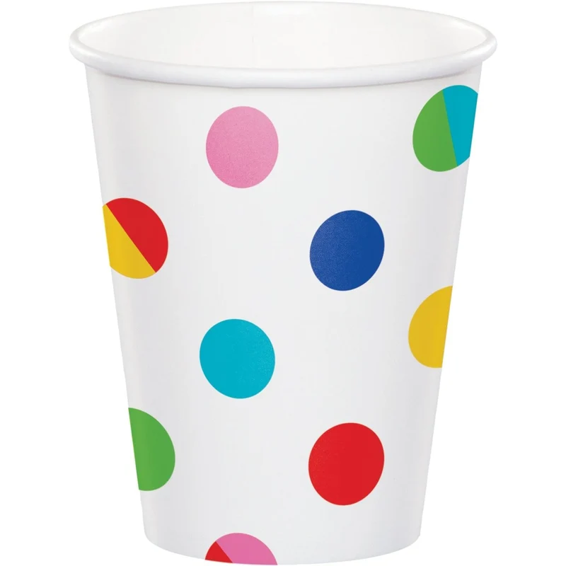 Gummy Bear Bash Party Paper Cups, 9 Oz, 8 Count
