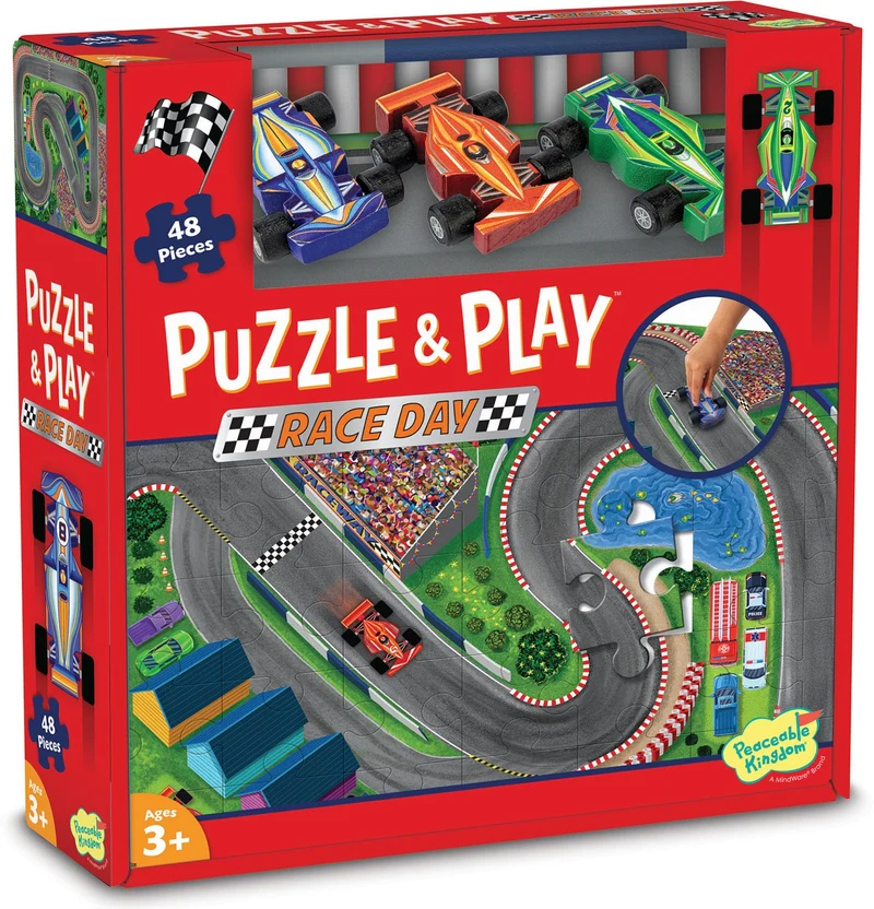 Puzzle and Play Race Way