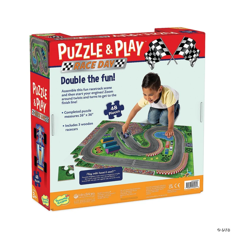 Puzzle and Play Race Way