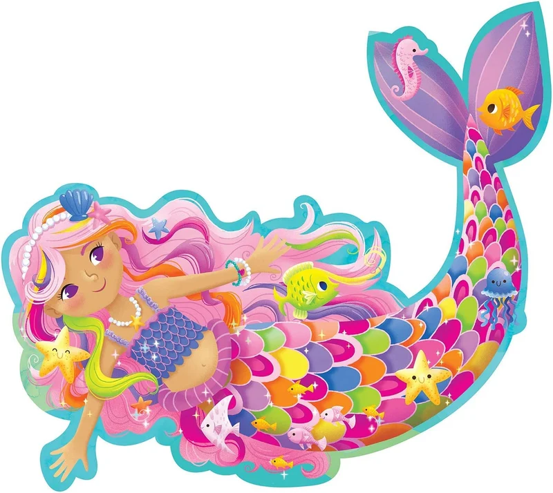 Mermaid Floor Puzzle