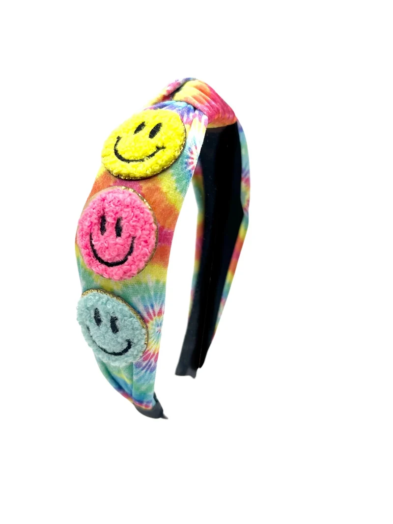 Varsity Smiley Knot Headb