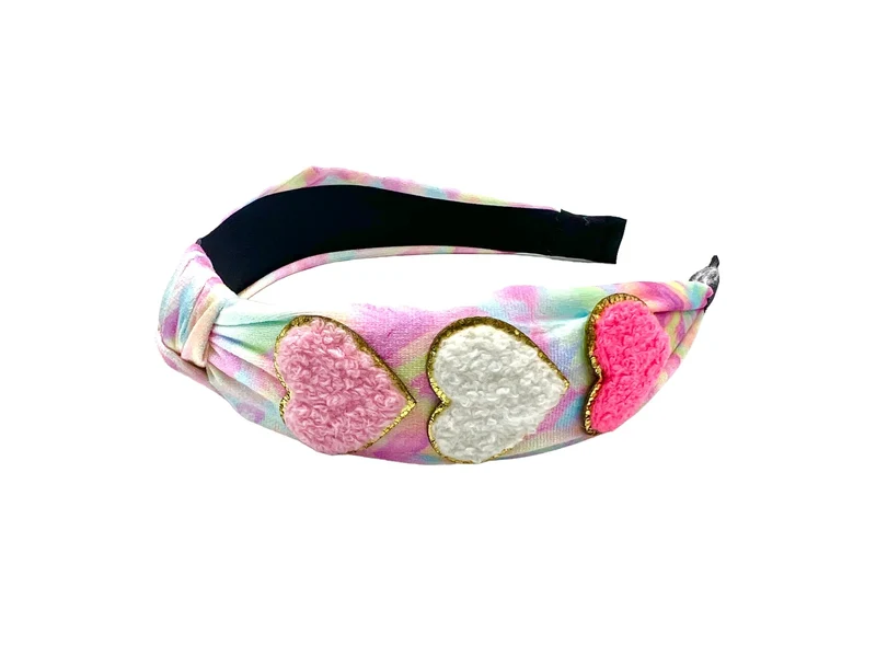 Varsity Heart Knot Headband