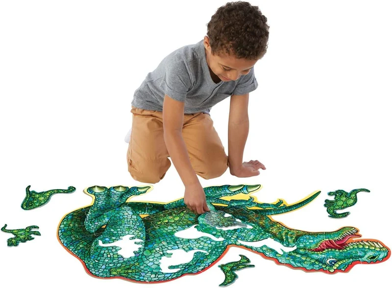 Shiny Dinosaur Puzzle
