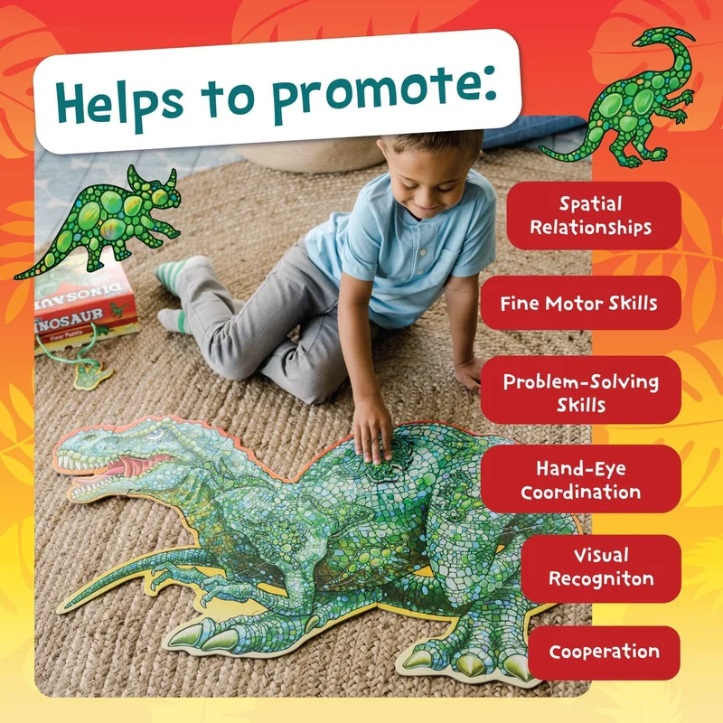 Shiny Dinosaur Puzzle