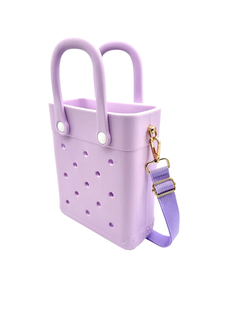 Purple Charm Bag