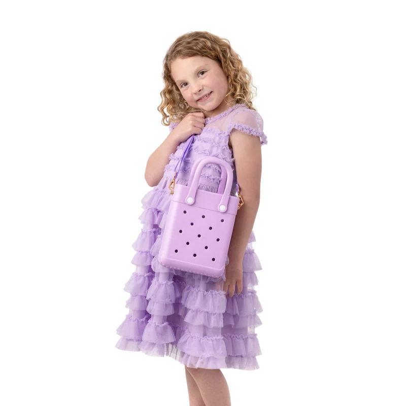 Purple Charm Bag