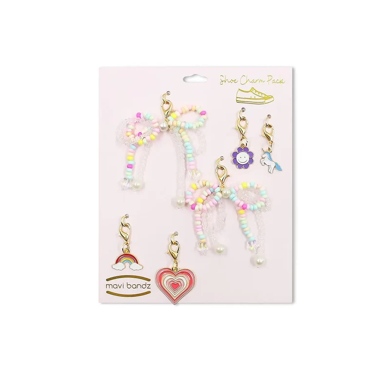 Rainbow Shoe Charms