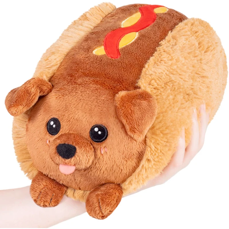Squishable Mini Dachshund Hot Dog 11"