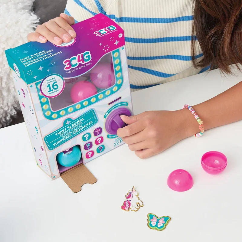 Twist N Reveal Surprise- Dispenses 16 Treasure-Filled Capsules