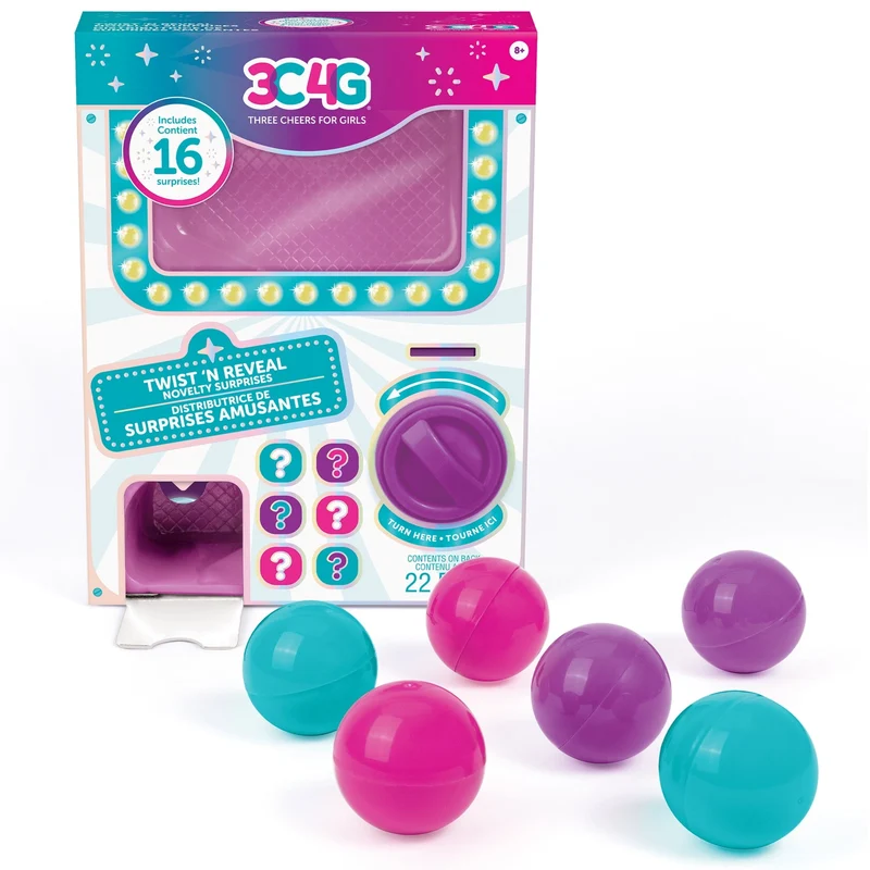 Twist N Reveal Surprise- Dispenses 16 Treasure-Filled Capsules