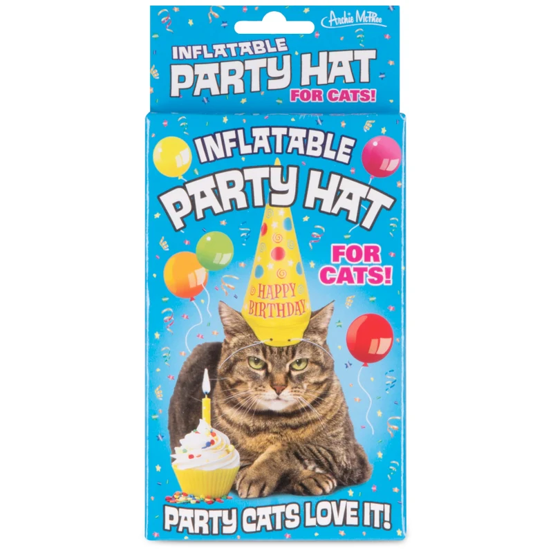 Inflatable Party Hat for Cats