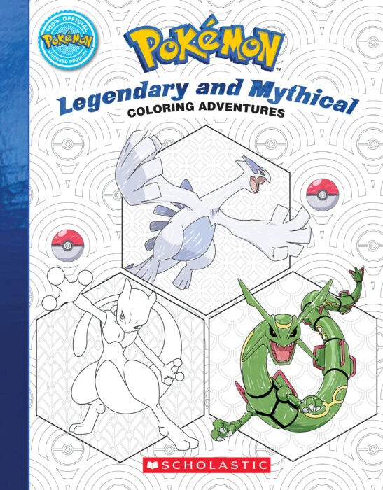 Pokémon Legendary and Mythical Coloring Book
