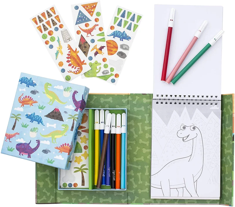 * Dinosaurs Coloring Set