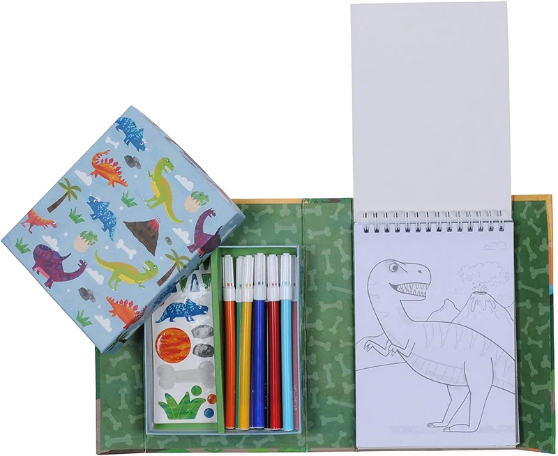 * Dinosaurs Coloring Set