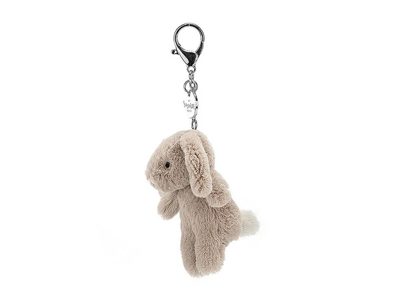 Peluche porte-clés Lapin beige - 8 cm - Jellycat