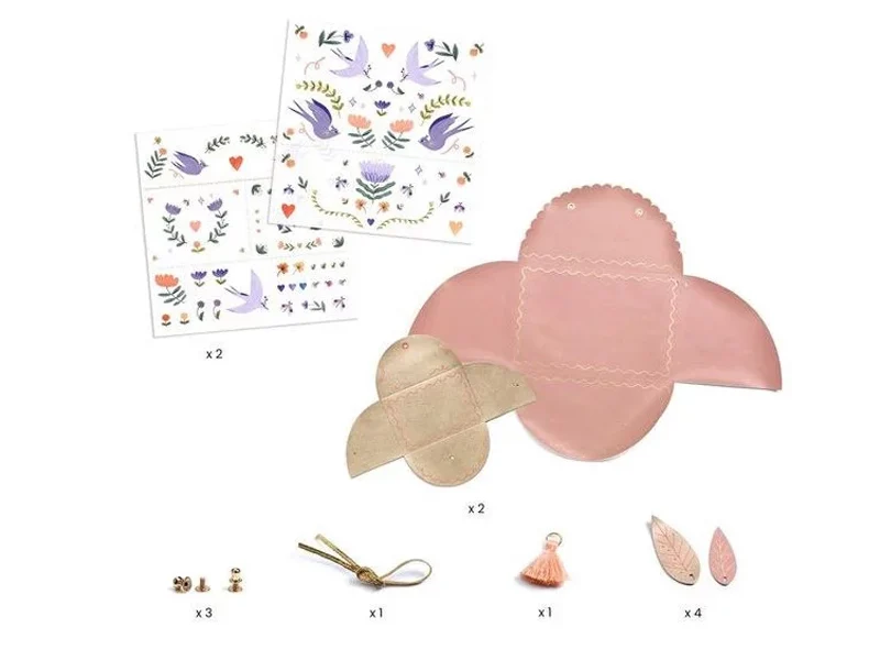 DIY Pochettes assorties - Sweet fashionista - Djeco