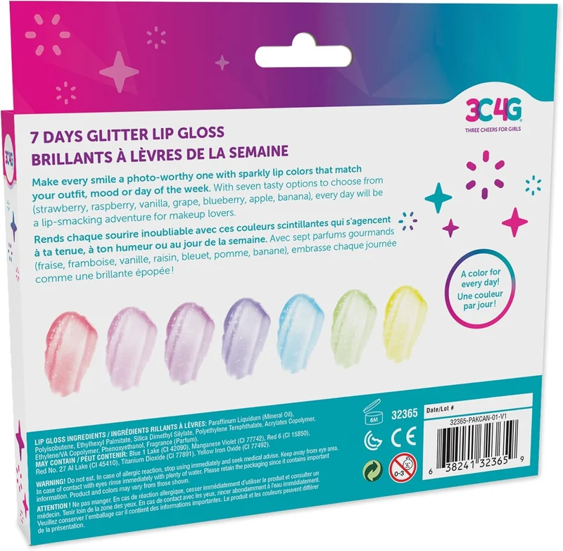 Days Week Lip Gloss