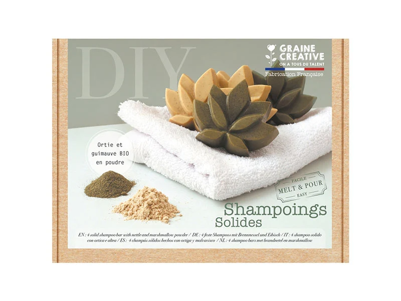 Coffret DIY - Shampoings solides