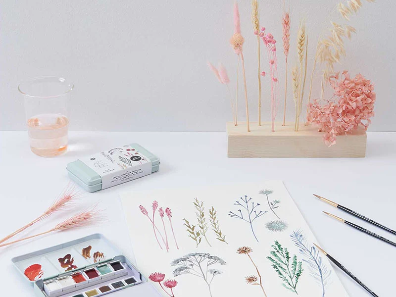 Coffret aquarelle - 12 couleurs glacées