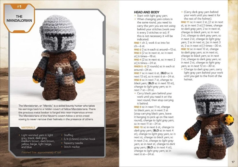 Star Wars Mandalorian Crochet Kit--