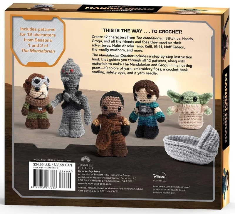 Star Wars Mandalorian Crochet Kit--