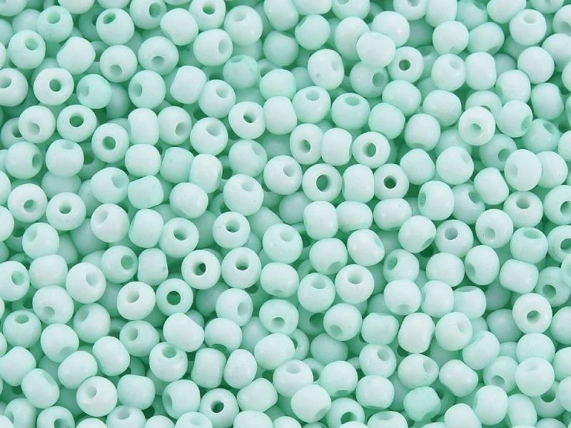 Rocailles mat cyan clair - Eco pack 50g
