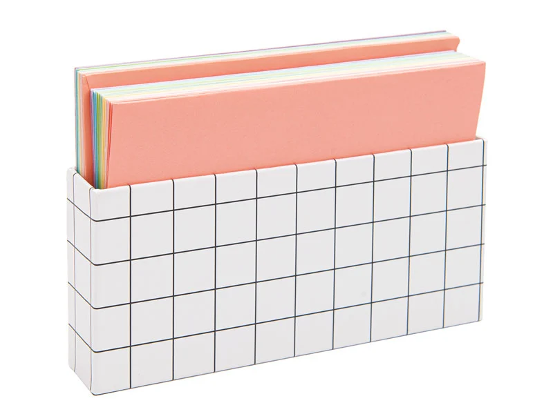 Set de cartes et enveloppes B6 - Rainbow pastel