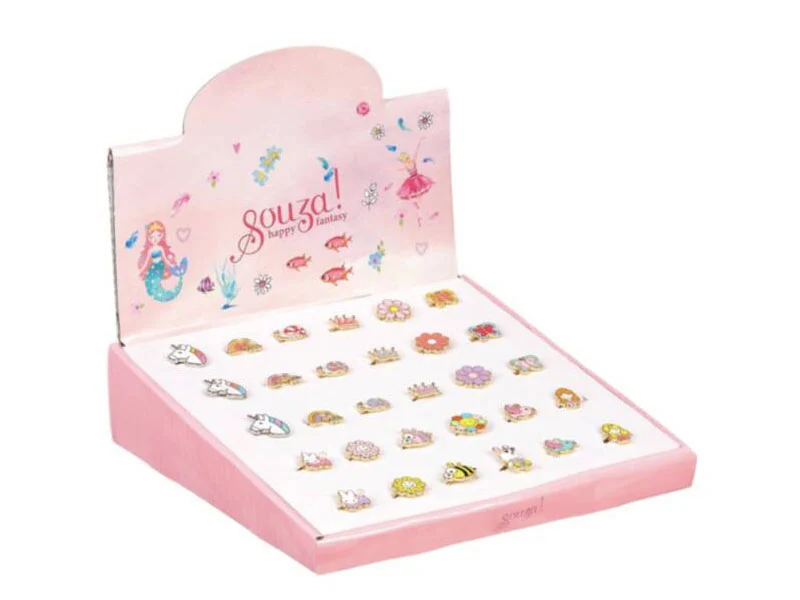 Bague fantaisie aléatoire réglable