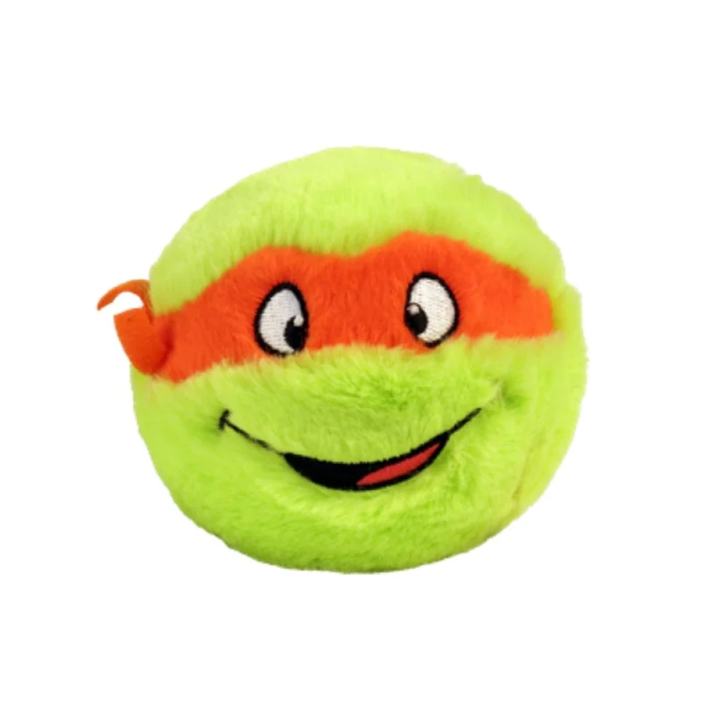 TY Beanie Bouncers, Michelangelo, Ninja Turtles, 4 Inches, 1 Count