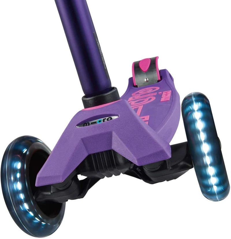 Maxi Purple LED Micro Scooter