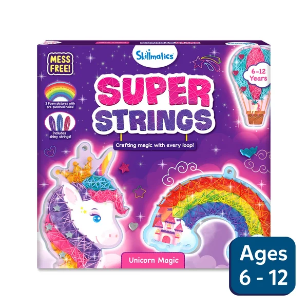Super Strings Unicorn Magic Art