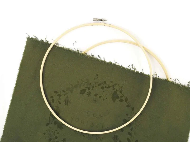 Kit de broderie décorative - Végétal