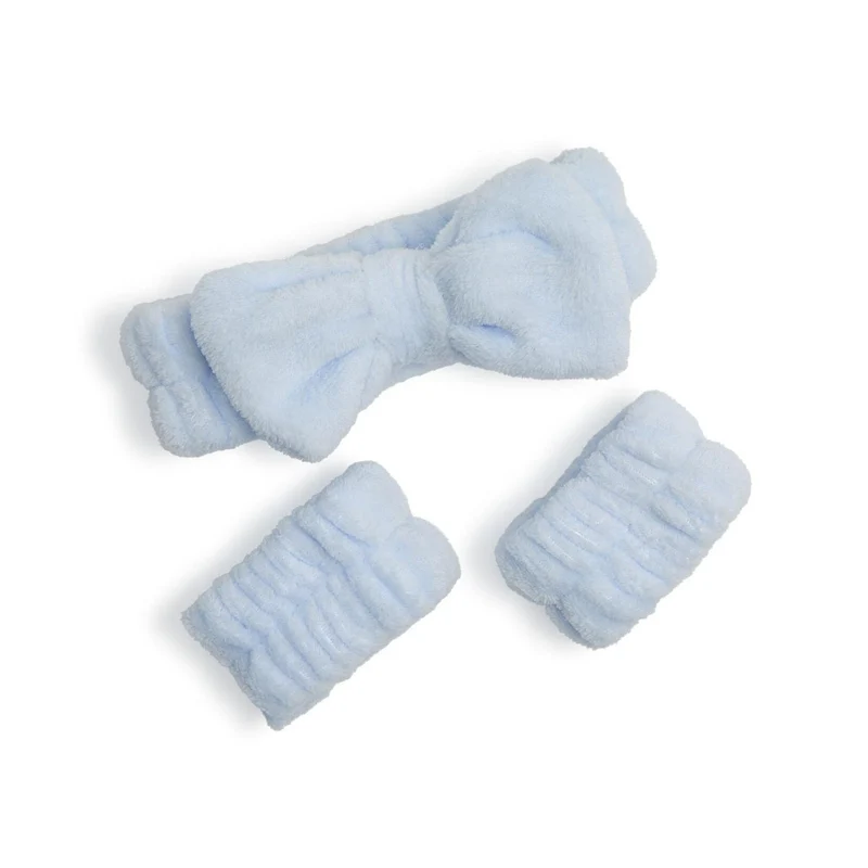 Spa Headband & Wrist Set