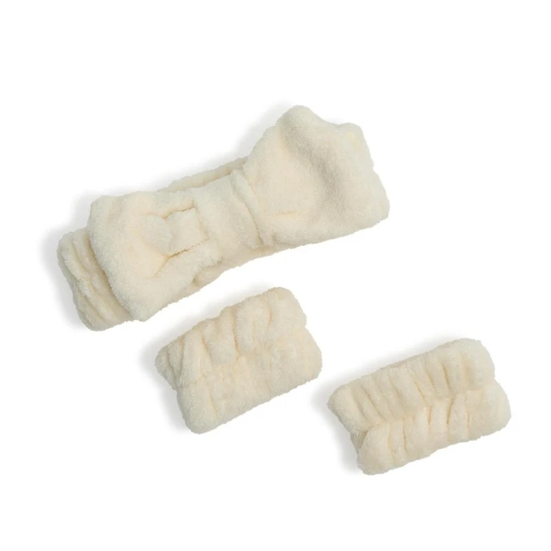 Spa Headband & Wrist Set