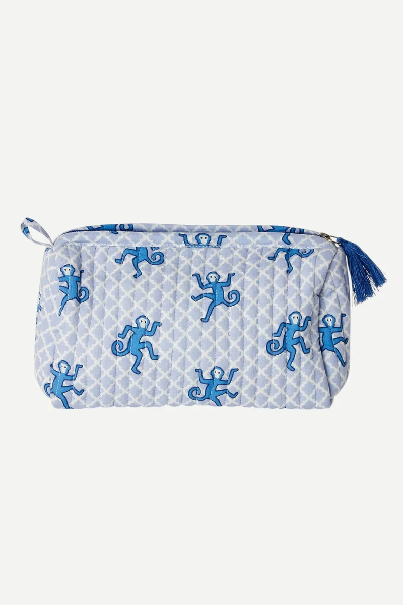 Monkey Print Pouches Bag