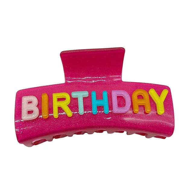 Birthday Hair Claw