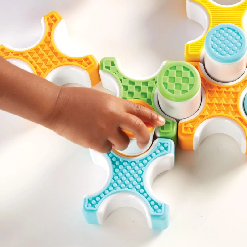Guidecraft Grippies Magnetic Stackers 16 Pcs / Empileurs magnétiques 16 pièces