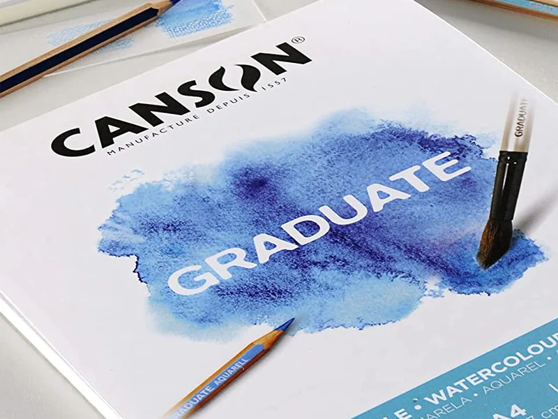Bloc de dessin Graduate Aquarelle A5 - 250g/m² Canson