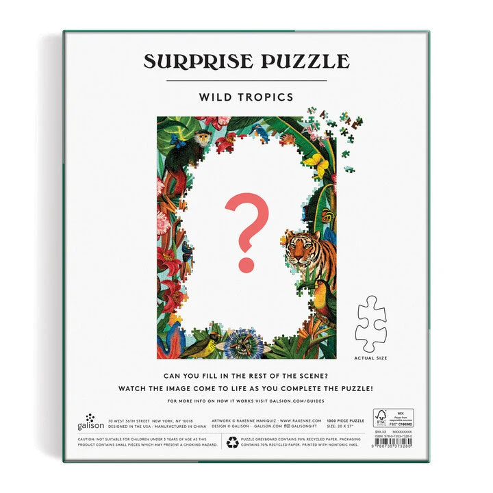 Puzzle Wild Tropics - 1000 pièces