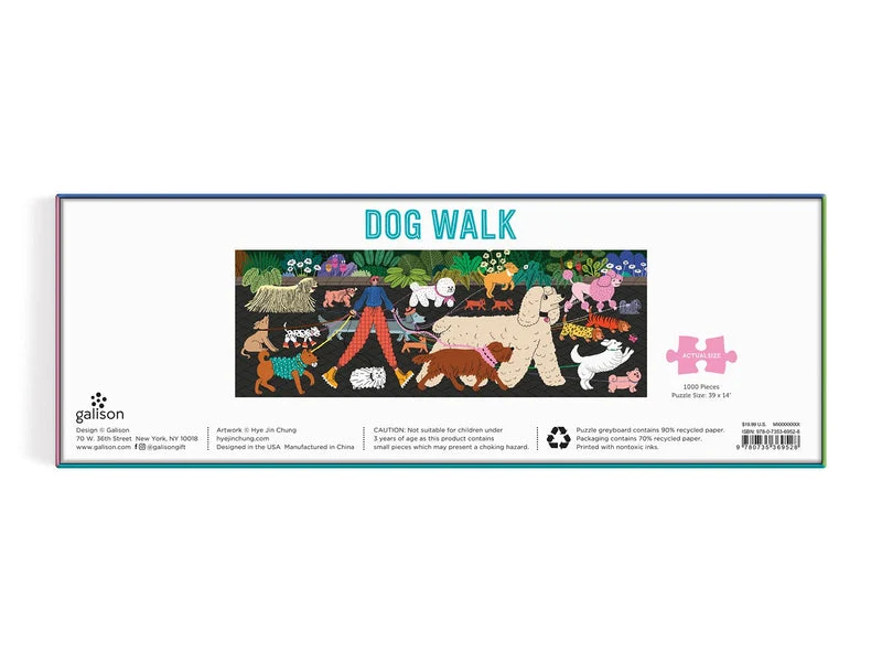 Puzzle Dog Walk - 1000 pièces