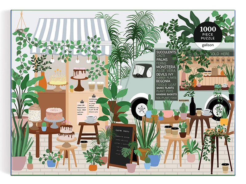 Puzzle Plant Cafe - 1000 pièces