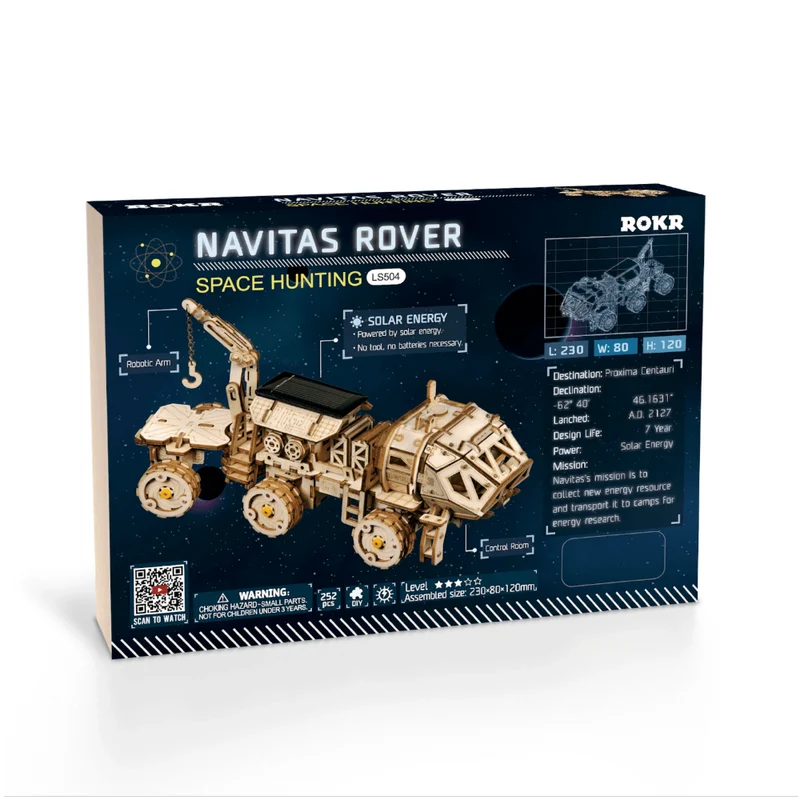 DIY Solar Powered Navitas Rover
